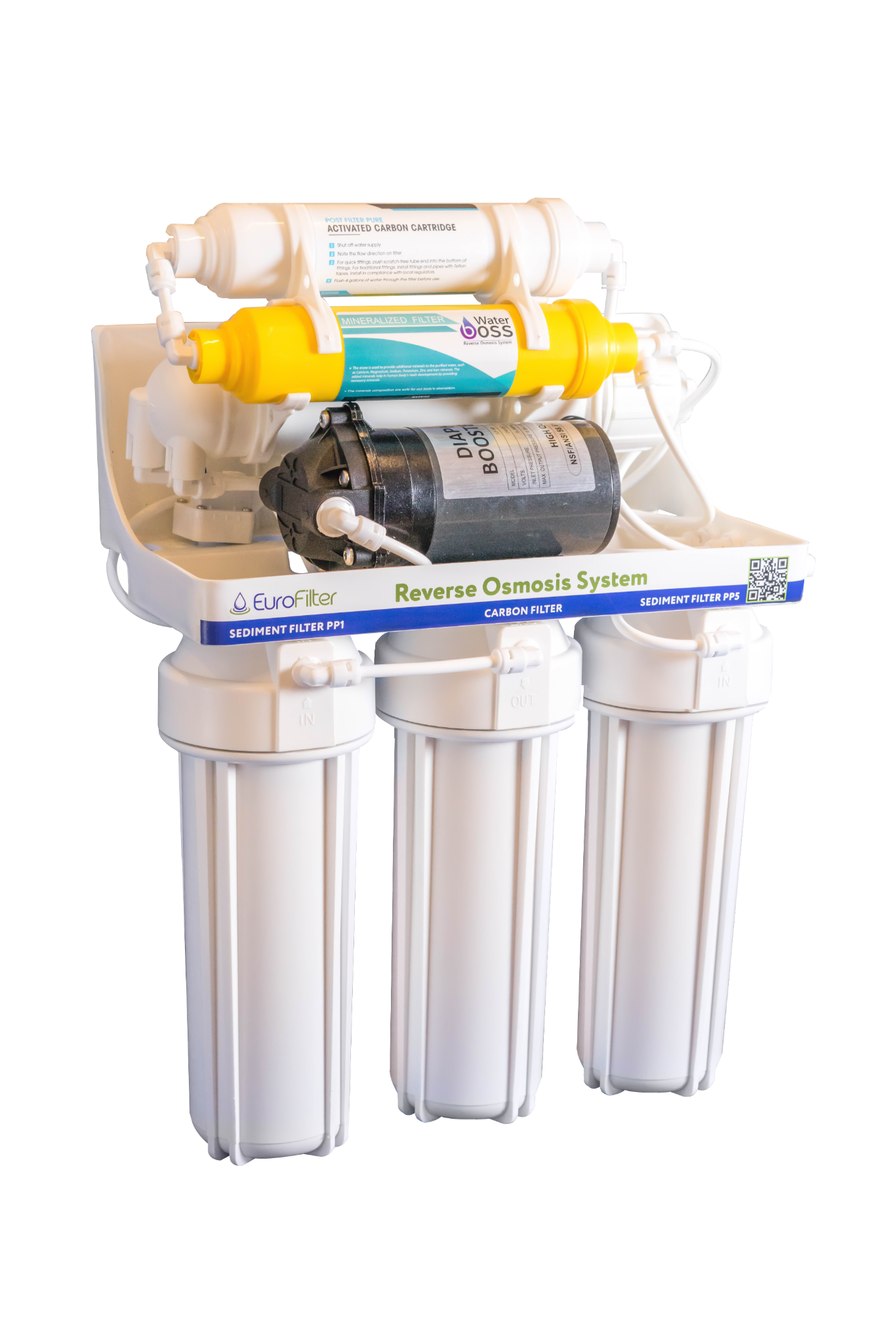 Eurofilter pompa və mineralizator ilə su filtri - Image 2