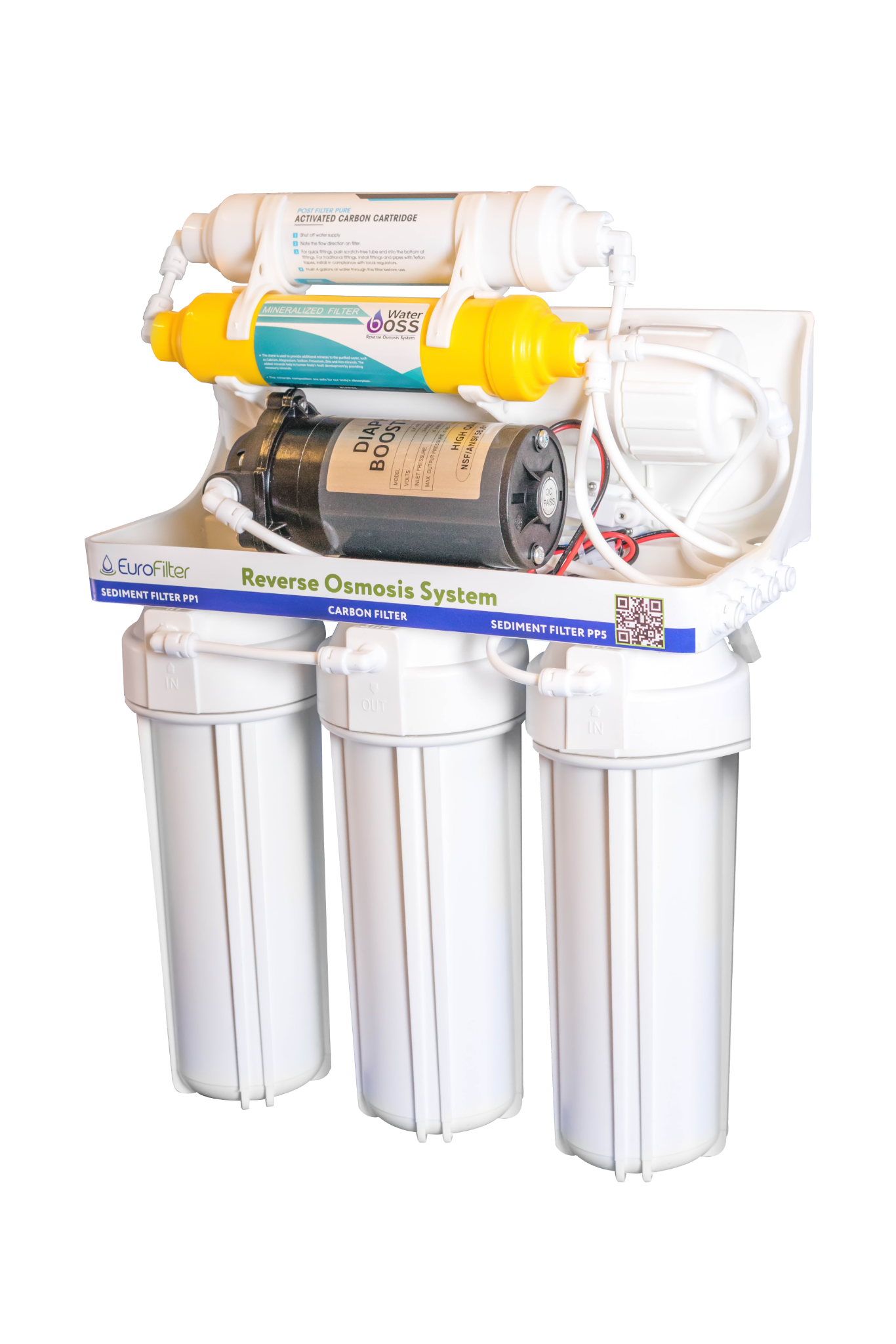 Eurofilter pompa və mineralizator ilə su filtri - Image 3